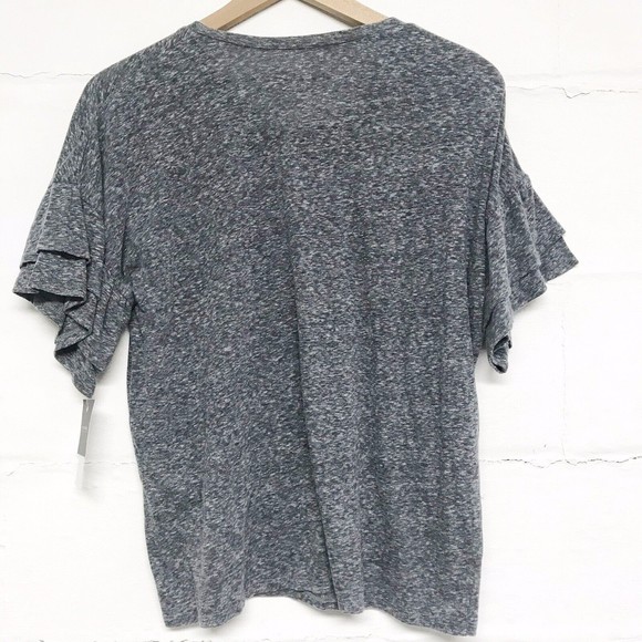 NWT Grayson Threads Tee Womens Size Small Dark Gray Embroidered “Hello Sunshine” - Picture 2 of 6